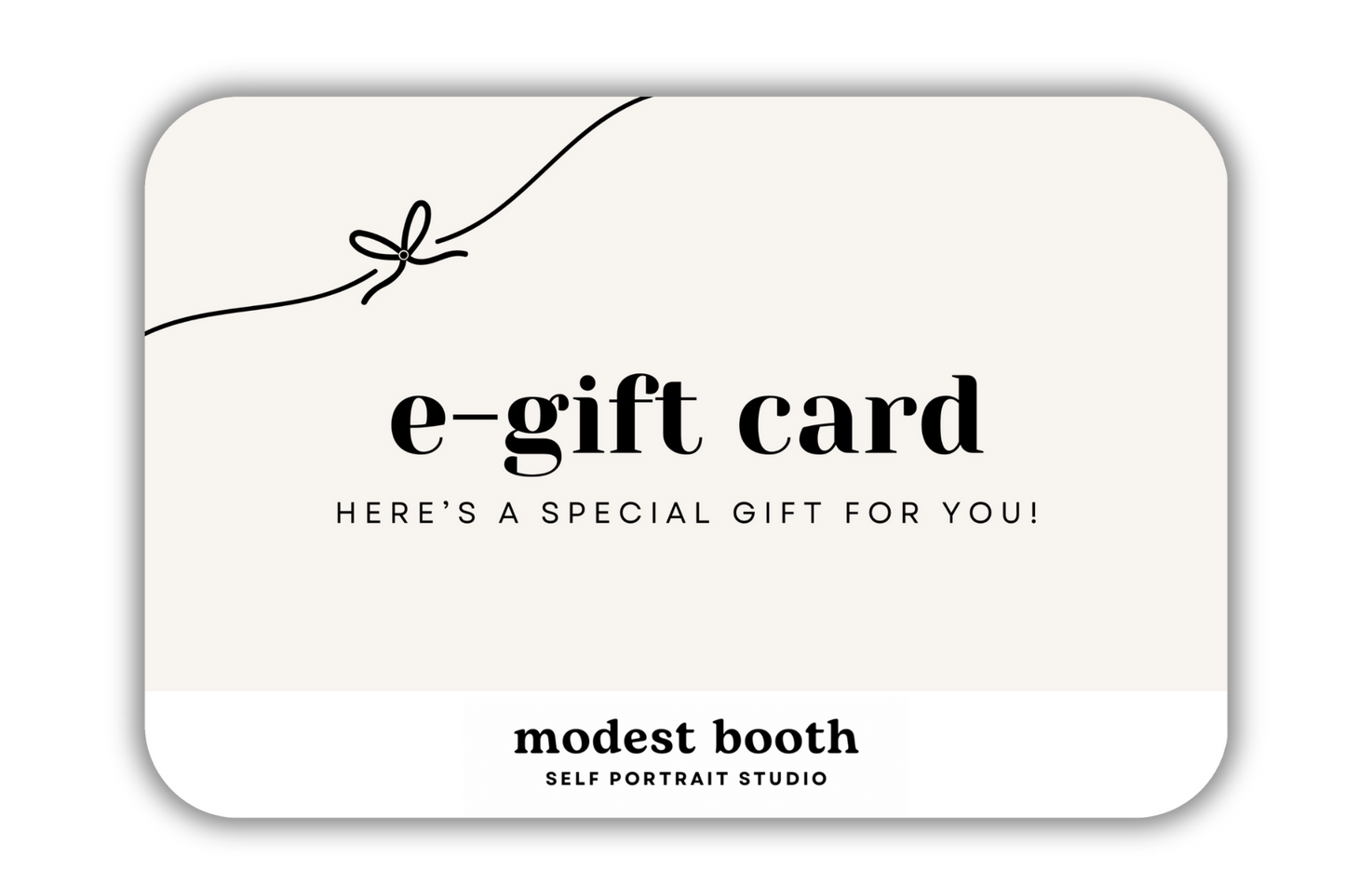 Self Portrait Studio Digital e-Gift Card